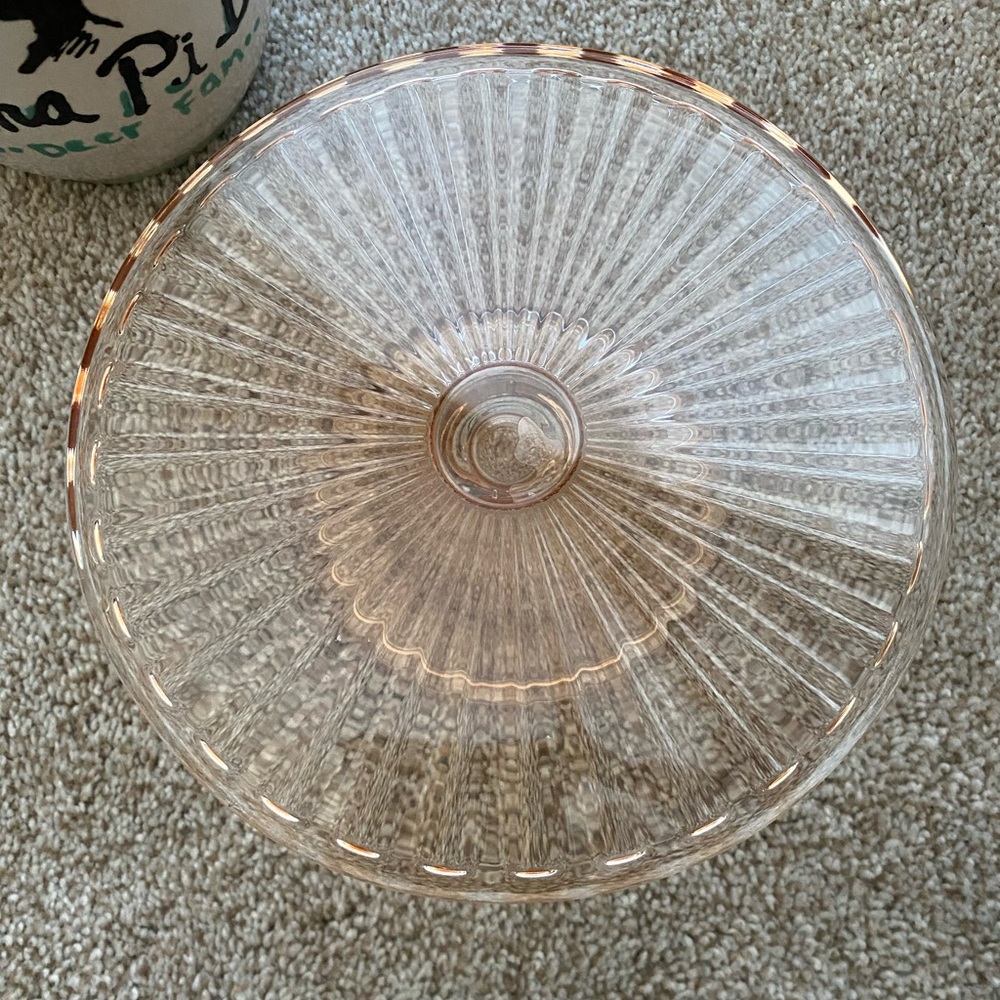 Elegant Glass Cake Stand
